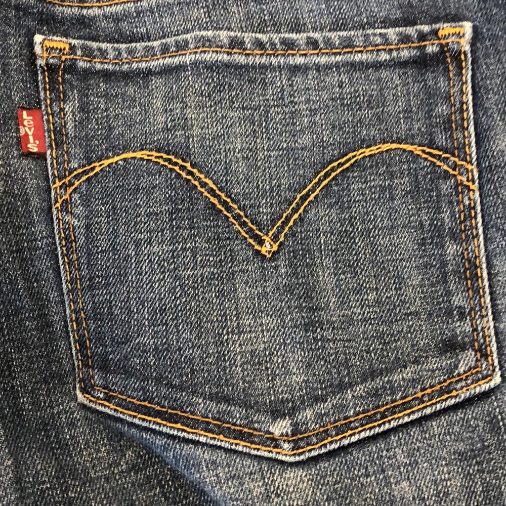 Levi Blue Jeans Slight Curve Classic Bootcut size 8 / 29 - Picture 3 of 6